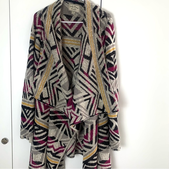 Lucky Brand Aztec Sweater - Picture 3 of 8